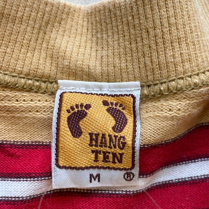 80〜90's HANGTEN Border Tshirt                                                                  古着　us古着　ハンテン　ボーダーTシャツ　80年代　90年代 | Vintage.City 빈티지숍, 빈티지 코디 정보