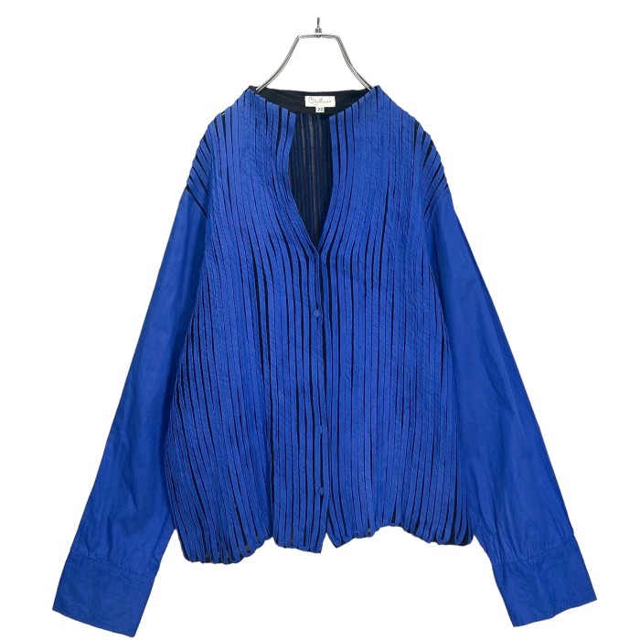 Osstinee 90-00s cotton pleats design jacket | Vintage.City 빈티지숍, 빈티지 코디 정보