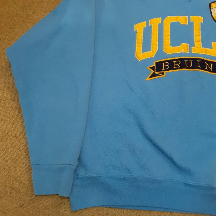 90s UCLA college embroidery sweat(made in USA) | Vintage.City 빈티지숍, 빈티지 코디 정보
