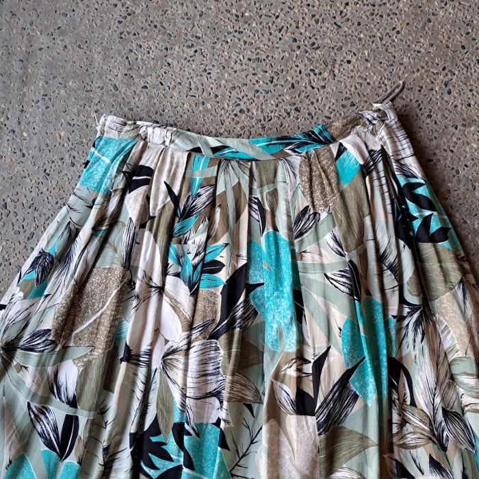 西ドイツ製 ボタニカル柄スカート used [304013] | Vintage.City 古着屋、古着コーデ情報を発信
