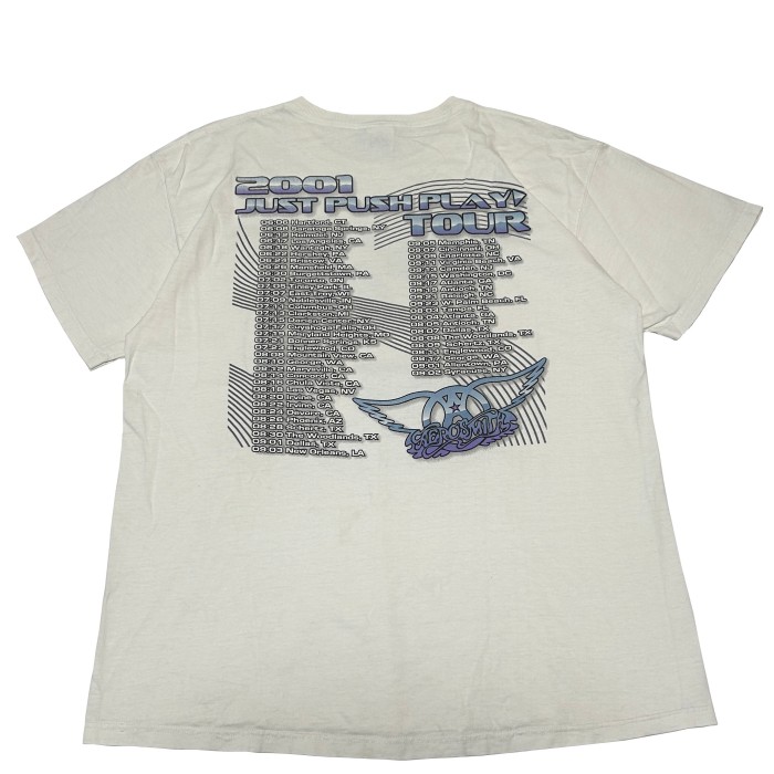 ００S AEROSMITH SORAYAMA ROBOT Just Push Play Tour/ エアロスミス  空山基 Tシャツ | Vintage.City 빈티지숍, 빈티지 코디 정보