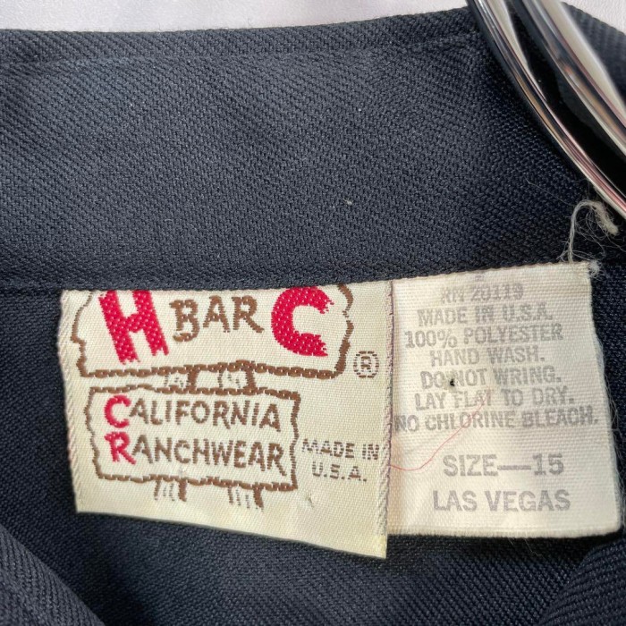 H BAR C 70's embroidery western shirt size 15 usa製 配送C　ウエスタンシャツ　ゴツ刺繍　赤文字タグ | Vintage.City Vintage Shops, Vintage Fashion Trends