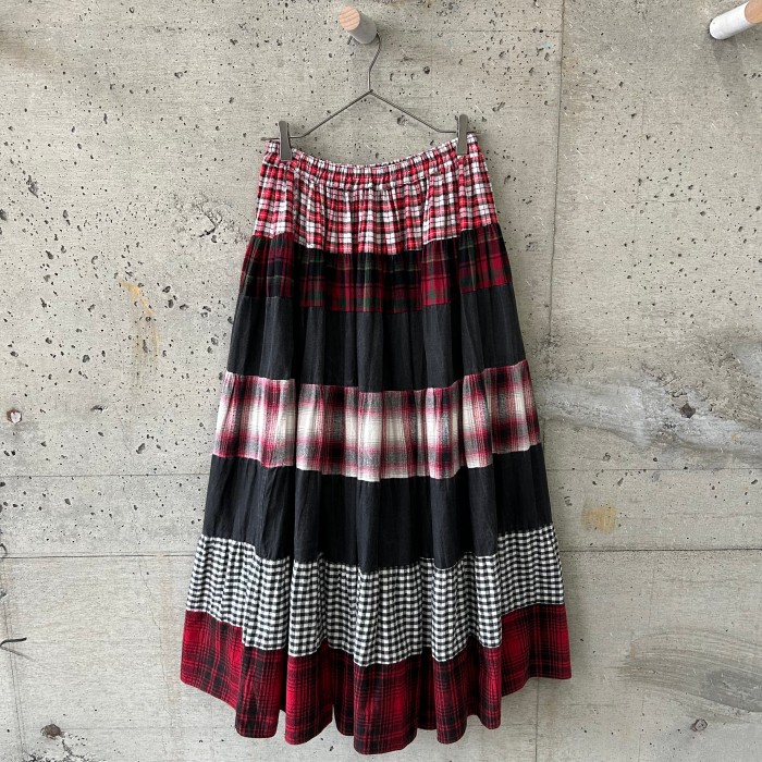 Check skirt | Vintage.City Vintage Shops, Vintage Fashion Trends