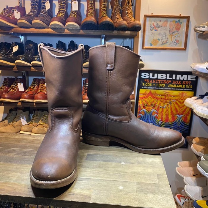 RED WING  PECOS プリント羽タグ 10E   BS007 | Vintage.City 古着屋、古着コーデ情報を発信