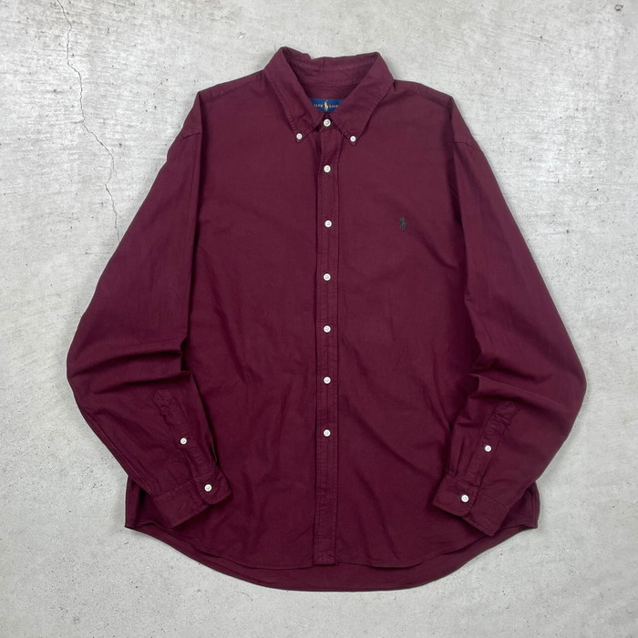 ビッグサイズ RALPH LAUREN ラルフローレン THE BIG SHIRT 長袖