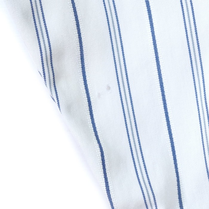グッチ イタリア製 クレリックシャツ ストライプ 青白 ドレスシャツ GUCCI サイズM相当 古着 @CA1351 | Vintage.City 古着屋、古着コーデ情報を発信