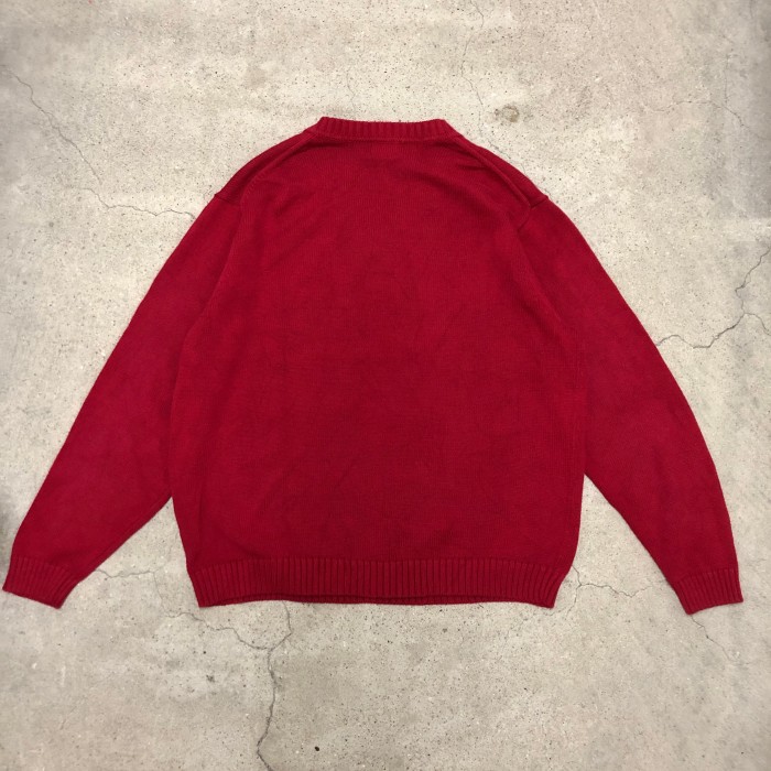 90～00s L.L.Bean/V neck Cotton Knit Sweater/香港製/XL/コットンニットセーター/Vネック/レッド/エルエルビーン/OUTDOOR/アウトドア/古着/ヴィンテージ | Vintage.City Vintage Shops, Vintage Fashion Trends