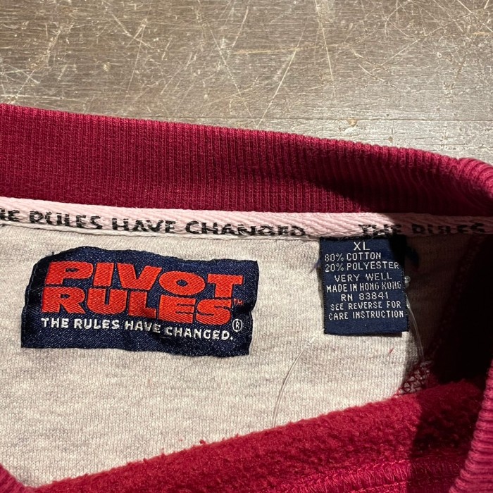 80-90s PIVOT RULES ゴルフ　刺繍　スウェットシャツ　C832 | Vintage.City 古着屋、古着コーデ情報を発信