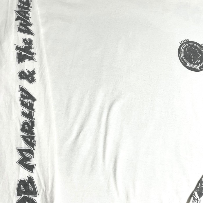 MADE IN MEXICO製 Stussy × Bob Marley コラボ長袖プリントTシャツ ホワイト XLサイズ | Vintage.City 빈티지숍, 빈티지 코디 정보