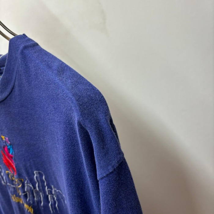 Atlanta Olympic Tee 刺繍　Hanes BEEFY-T シングルステッチ　Tシャツ | Vintage.City 古着屋、古着コーデ情報を発信