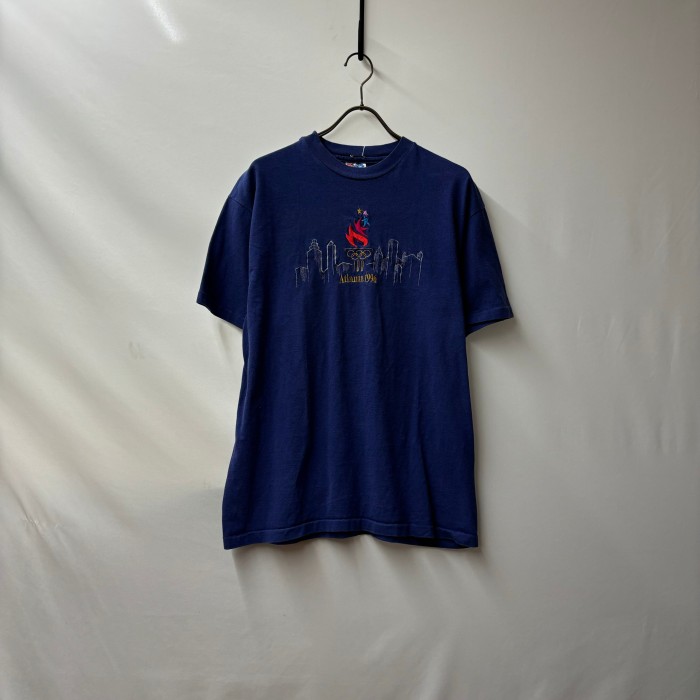Atlanta Olympic Tee 刺繍　Hanes BEEFY-T シングルステッチ　Tシャツ | Vintage.City 古着屋、古着コーデ情報を発信
