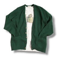 VINTAGE 60-70s M Wool × Aclyric Knit Cardigan -WARREN KNIT- | Vintage.City 빈티지숍, 빈티지 코디 정보