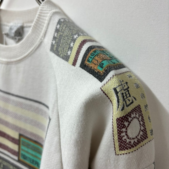 vintage sweat shirts トレーナー　新聞(？) | Vintage.City 古着屋、古着コーデ情報を発信