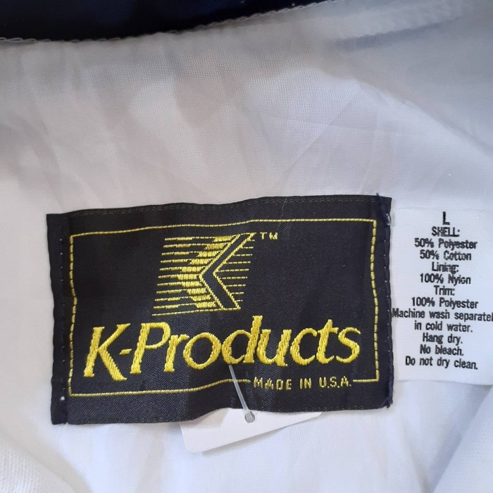 90s K-Products cotton zip up jacket(made in USA) | Vintage.City 古着屋、古着コーデ情報を発信