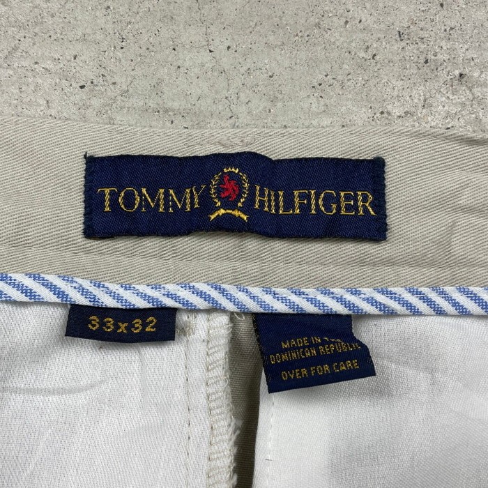 90年代 TOMMY HILFIGER トミーヒルフィガー チノパンツ 2タック メンズW33 | Vintage.City 古着屋、古着コーデ情報を発信