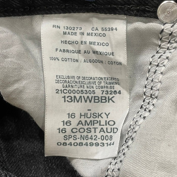 Wrangler ラングラー ブラックデニムパンツ ストレート メンズW30相当 レディース | Vintage.City 古着屋、古着コーデ情報を発信