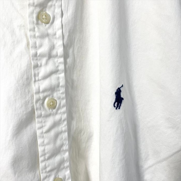 90s 古着 ラルフローレン 半袖BDシャツ 刺繍ロゴ ゆるダボ XL | Vintage.City 빈티지숍, 빈티지 코디 정보