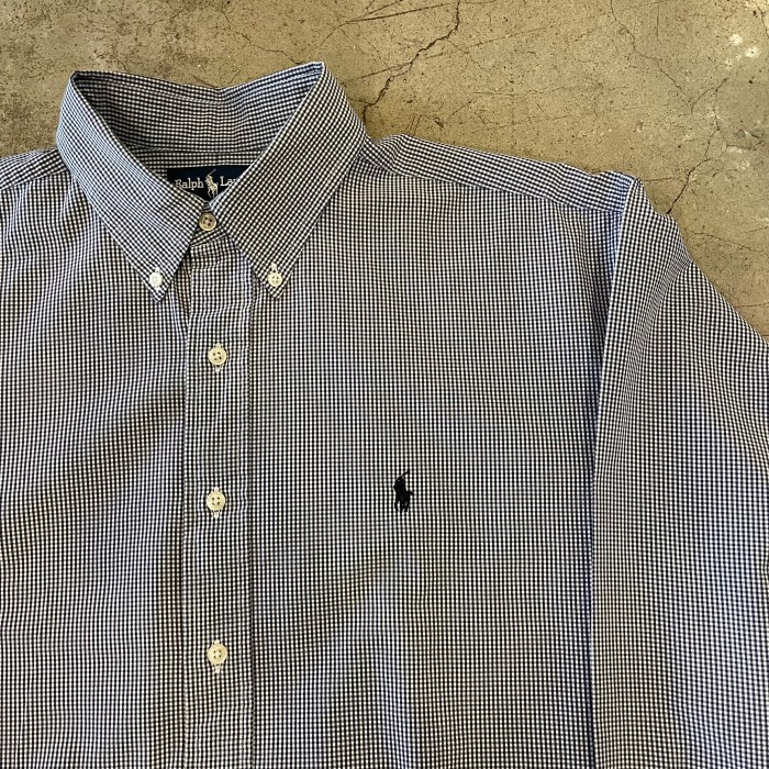 Ralph Lauren BLAKE gingham check shirt | Vintage.City 古着屋、古着コーデ情報を発信