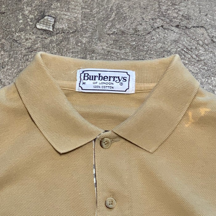 BURBERRY バーバリー　長袖ポロシャツ | Vintage.City 古着屋、古着コーデ情報を発信