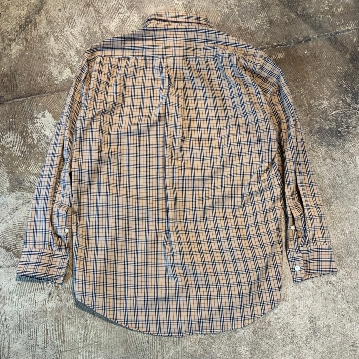 BURBERRY バーバリー　ノバチェック　L/Sシャツ | Vintage.City 古着屋、古着コーデ情報を発信