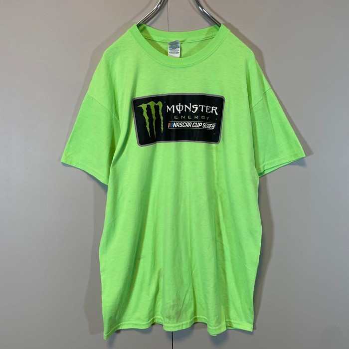 Monster energy drink print T-shirt size L 配送C ギルダンボディ　モンスター　企業系デザイン　プリントTシャツ | Vintage.City 古着屋、古着コーデ情報を発信