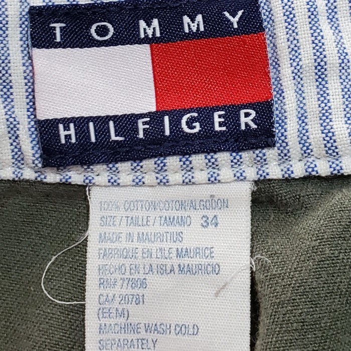 tommy hilfigerトミーヒルフィガーメキシコ製ショートパンツ古着ハーフ | Vintage.City 古着屋、古着コーデ情報を発信