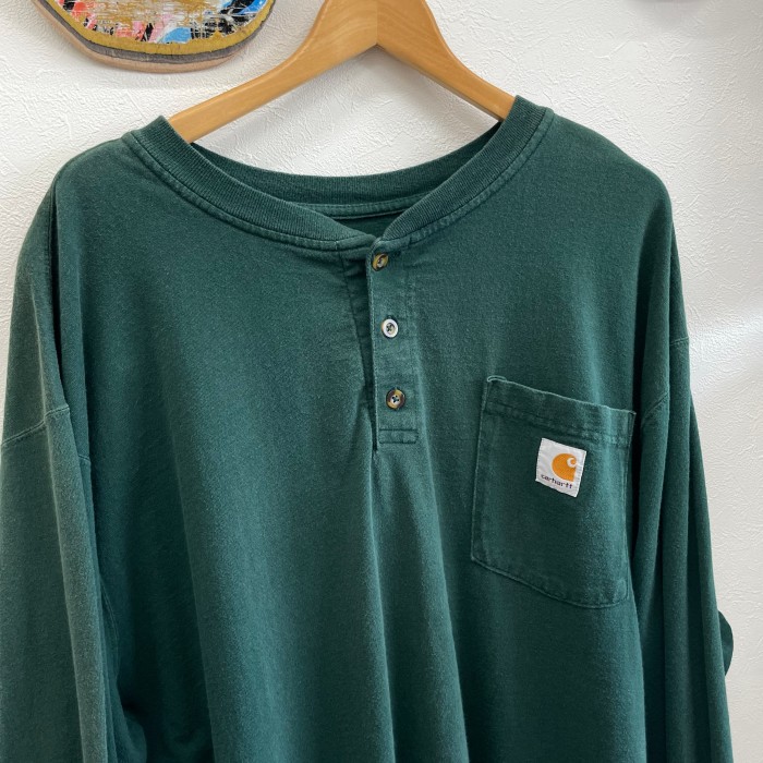 Carhartt カーハート／ヘンリーネック ロング Tシャツ | Vintage.City 古着屋、古着コーデ情報を発信