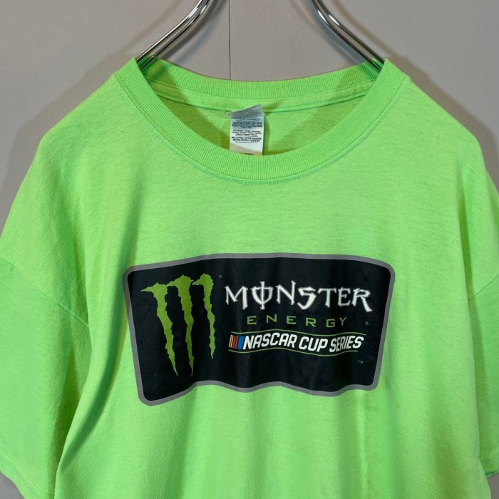 Monster energy drink print T-shirt size L 配送C ギルダンボディ　モンスター　企業系デザイン　プリントTシャツ | Vintage.City 古着屋、古着コーデ情報を発信
