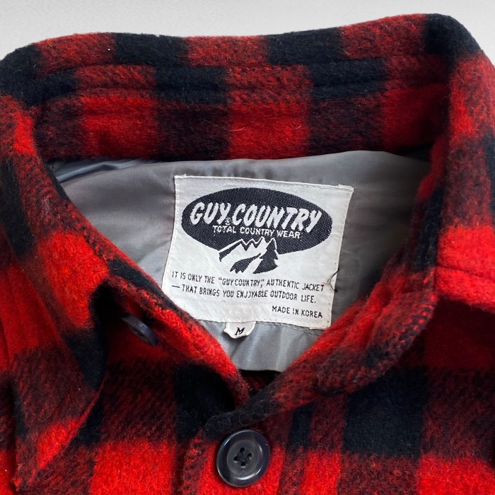 【70's〜】 GUY COUNTRY M チェック柄 CPOシャツ シャツジャケット | Vintage.City 古着屋、古着コーデ情報を発信