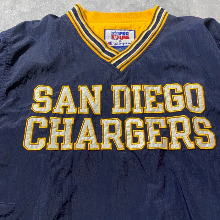 90's　チャンピオン　NFL プロライン　刺繍ロゴ　ナイロンプルオーバー | Vintage.City 古着屋、古着コーデ情報を発信