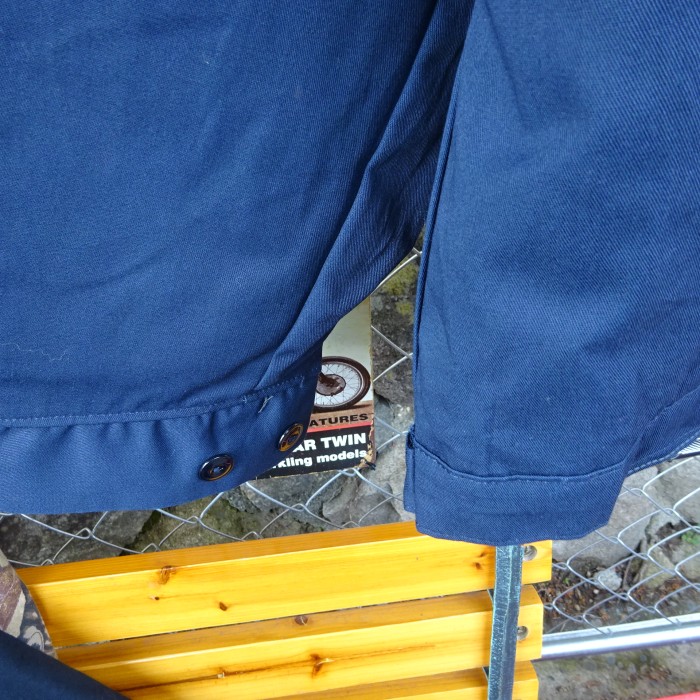 レッドキャップ  USA製 ３XL ネイビー ワークジャケット 刺繡ロゴ 紺 襟 9958 | Vintage.City 古着屋、古着コーデ情報を発信