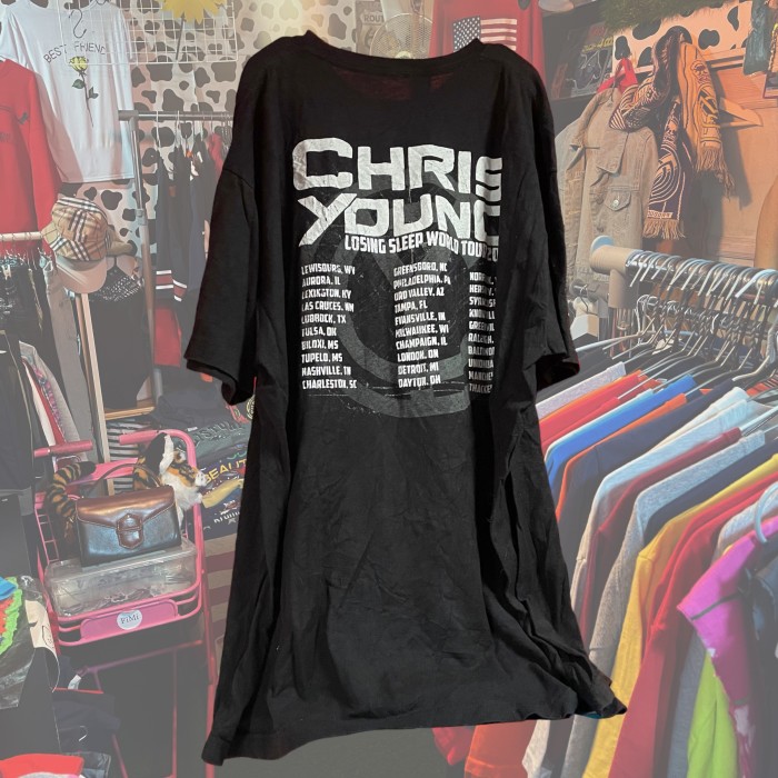 オーバーサイズ　バンドTシャツ　バンT CHRIS YOUNG クリスヤング　 両面プリント | Vintage.City Vintage Shops, Vintage Fashion Trends