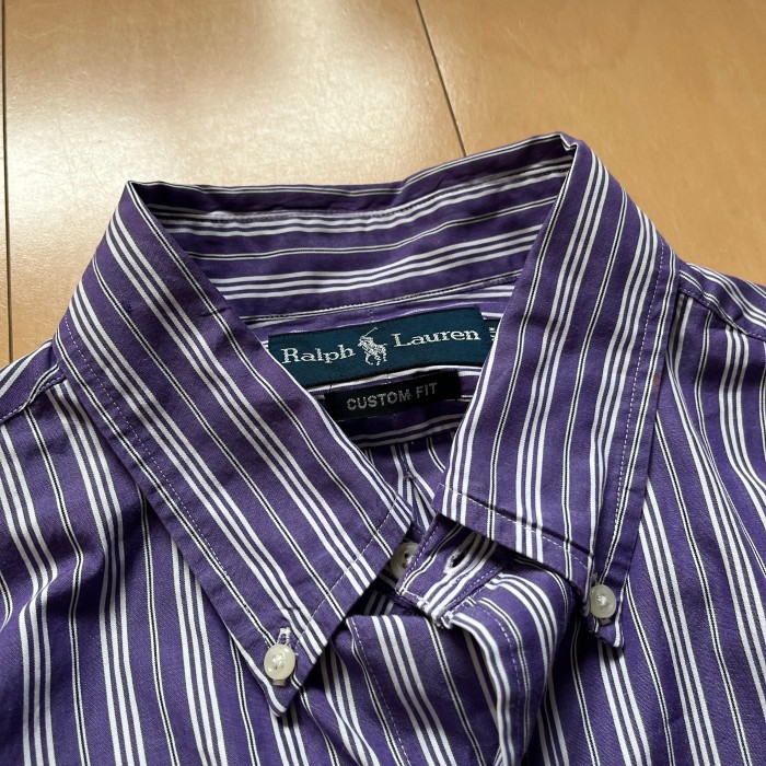 90s Ralph Lauren CUSTOM FIT Stripe Shirt 【PURPLE】 | Vintage.City Vintage Shops, Vintage Fashion Trends