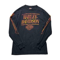 Harley Davidson フレイムデザイン L/S Tee | Vintage.City 빈티지숍, 빈티지 코디 정보