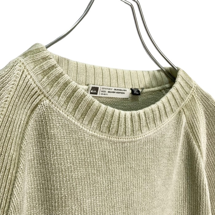 90s QUIKSILVER L/S switching design cotton sweater | Vintage.City Vintage Shops, Vintage Fashion Trends