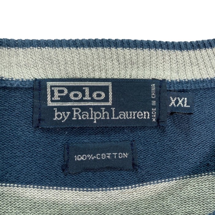 90-00s Polo by Ralph Lauren L/S bigsized cotton sweater | Vintage.City Vintage Shops, Vintage Fashion Trends