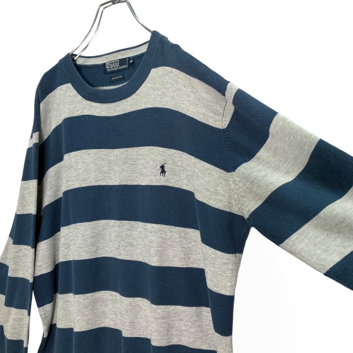 90-00s Polo by Ralph Lauren L/S bigsized cotton sweater | Vintage.City Vintage Shops, Vintage Fashion Trends