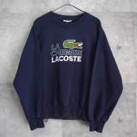 CHEMISE LACOSTE / シュミーズラコステ スウェット / トレーナー 1980年代製 / ロゴ刺繍 Mサイズ相当 | Vintage.City 古着屋、古着コーデ情報を発信