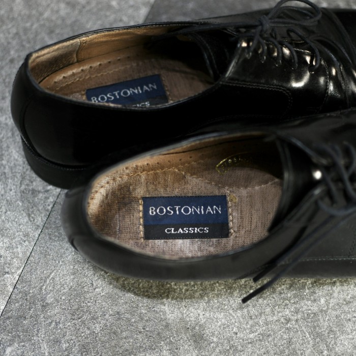 古着 Bostonian ボストニアン レザーシューズ 革靴 ブラック ストレートチップ | Vintage.City 古着屋、古着コーデ情報を発信