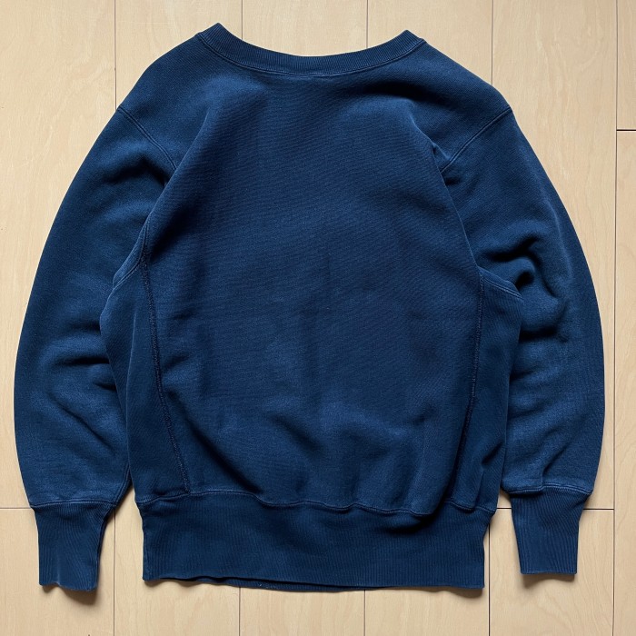 90s Champion Reverse Weave Embroidered Script Logo 【NAVY】 | Vintage.City 古着屋、古着コーデ情報を発信