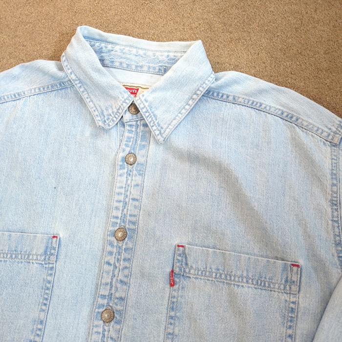 90s Levi's Red Tab denim shirt | Vintage.City 古着屋、古着コーデ情報を発信