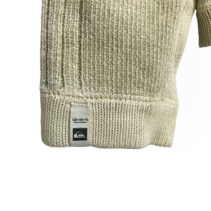 90s QUIKSILVER L/S switching design cotton sweater | Vintage.City 빈티지숍, 빈티지 코디 정보