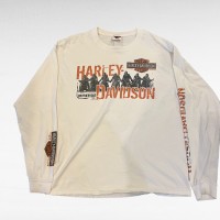 HARLEY DAVIDSON print long sleeve t-shirt | Vintage.City 빈티지숍, 빈티지 코디 정보