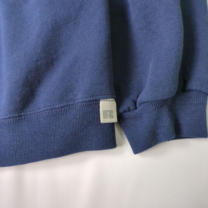 90s ラッセルアスレチック ハーフジップ スウェット アメリカ製 前V RUSSELL ATHLETIC Sweatshirt MADE IN USA | Vintage.City 빈티지숍, 빈티지 코디 정보