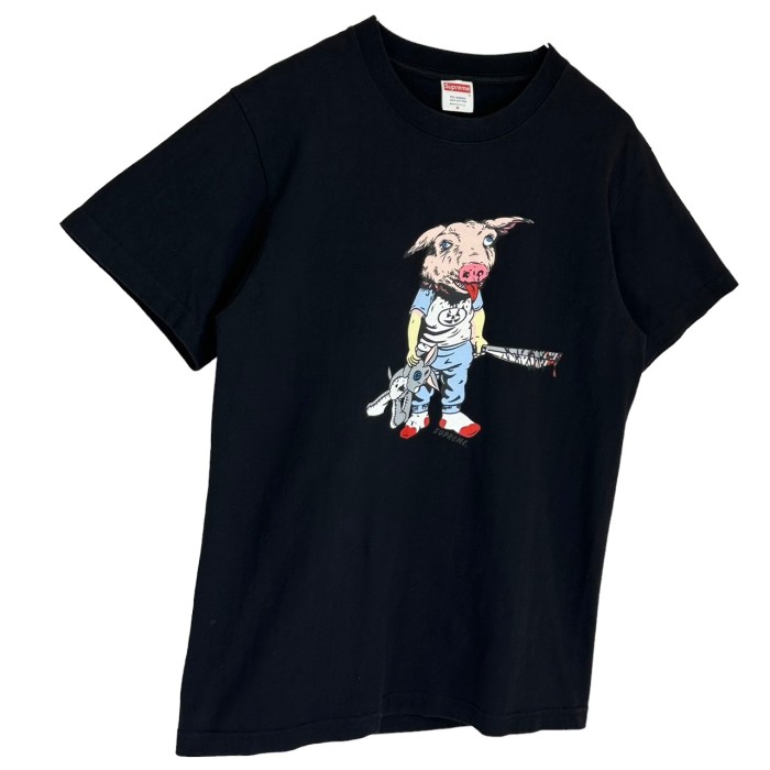 supreme シュプリーム Tシャツ プリントロゴ センターロゴ ブタ | Vintage.City 빈티지숍, 빈티지 코디 정보