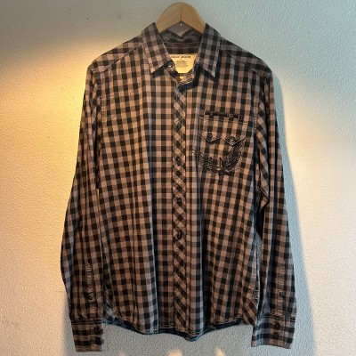 00sDKNY JEANS 長袖チェックシャツ | Vintage.City 빈티지숍, 빈티지 코디 정보