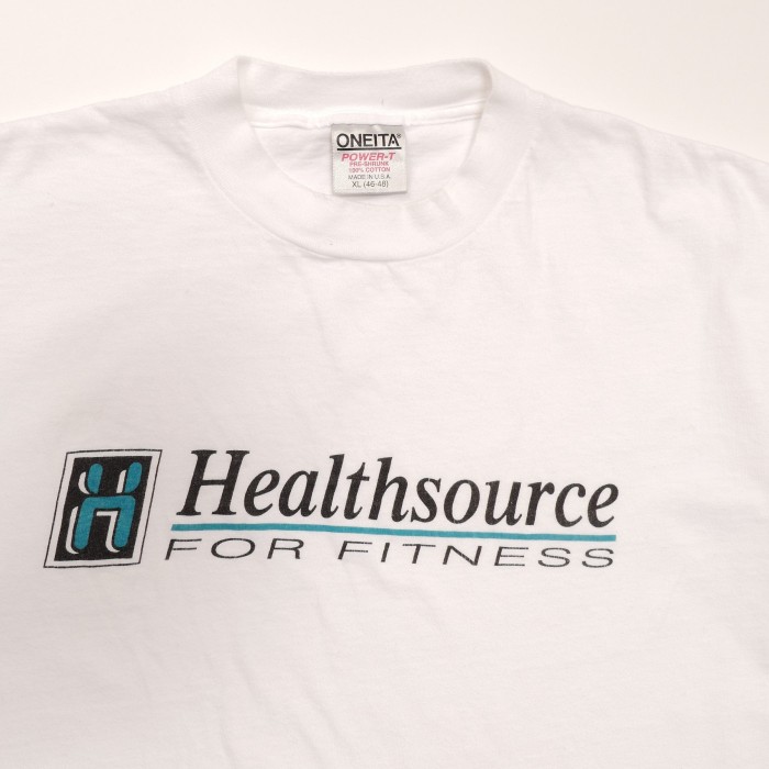 ONEITA / オニータ 90's Healthsource FOR FITNESS Tee Made in USA -XL- | Vintage.City 古着屋、古着コーデ情報を発信