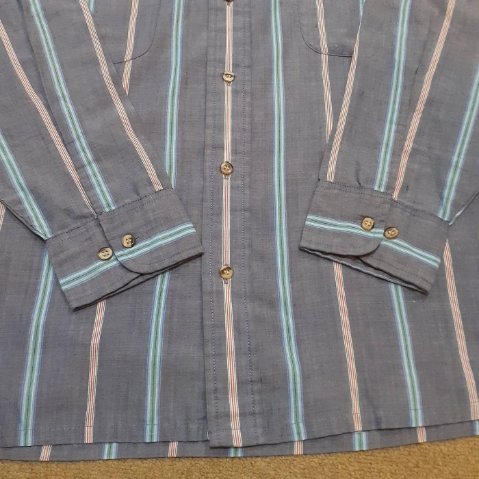 90s EDITIONS by vanheusen stripe shirt | Vintage.City 빈티지숍, 빈티지 코디 정보