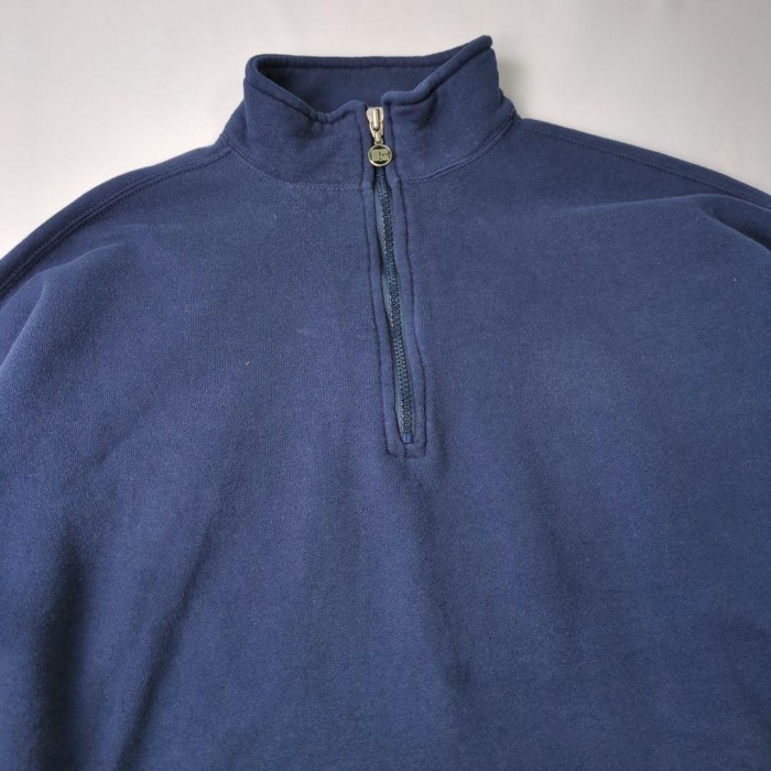 90s ラッセルアスレチック ハーフジップ スウェット アメリカ製 前V RUSSELL ATHLETIC Sweatshirt MADE IN USA | Vintage.City 빈티지숍, 빈티지 코디 정보