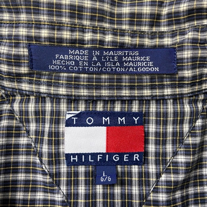 90年代 TOMMY HILFIGER トミーヒルフィガー 長袖シャツ ボタンダウン タータンチェック メンズXL相当 | Vintage.City 古着屋、古着コーデ情報を発信